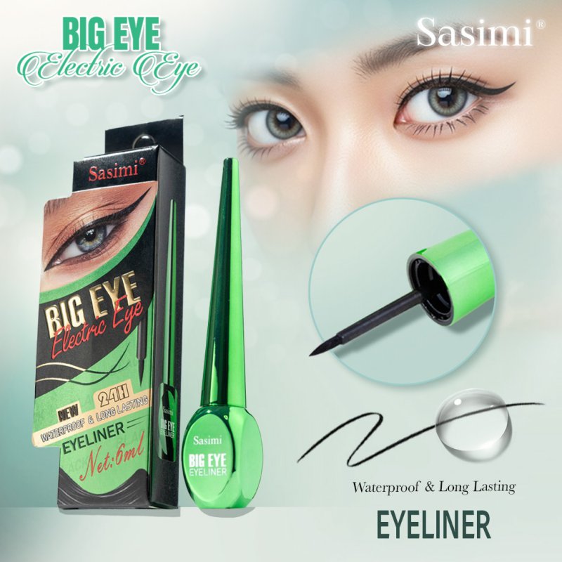 Sasimi Big Eye Eyeliner ซาซิมิ บิ๊กอาย อายไลเนอร์ 6ml