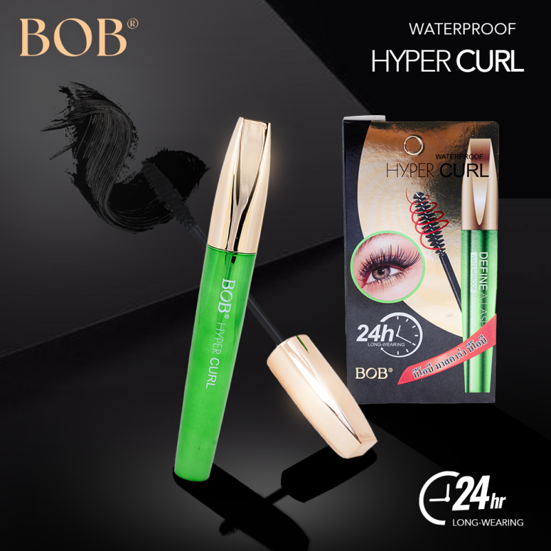 BOB HYPER CURL MASCARA บีโอบี ไฮเปอร์ เคิร์ล มาสคาร่า 8g