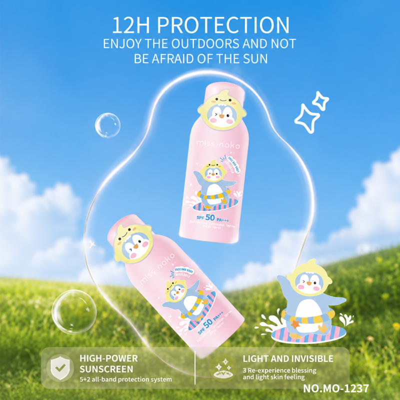 Missnako refreshing Sunscreen Spray SPF50 PA+++