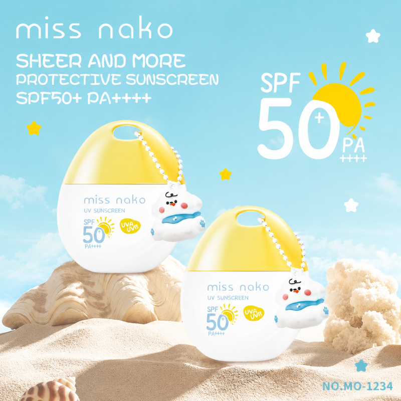 Missnako Sheer And More Protective Sunscreen SPF50+ PA+++