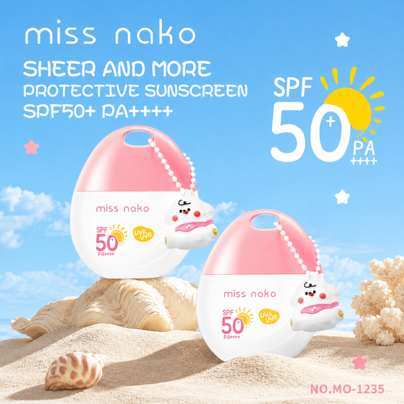 Missnako Sheer And More Protective Sunscreen SPF50+ PA+++